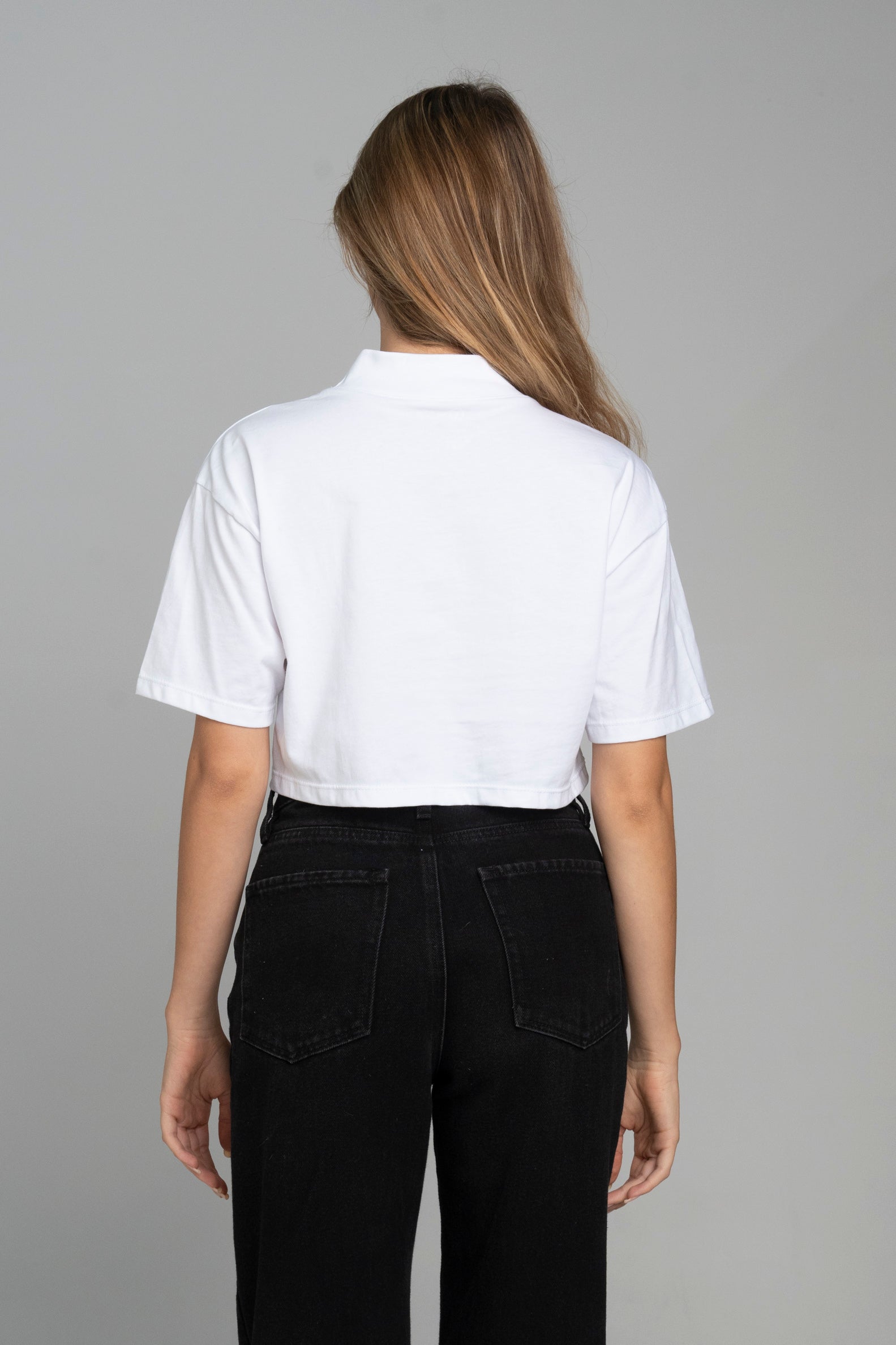 Lottmon Croptop white