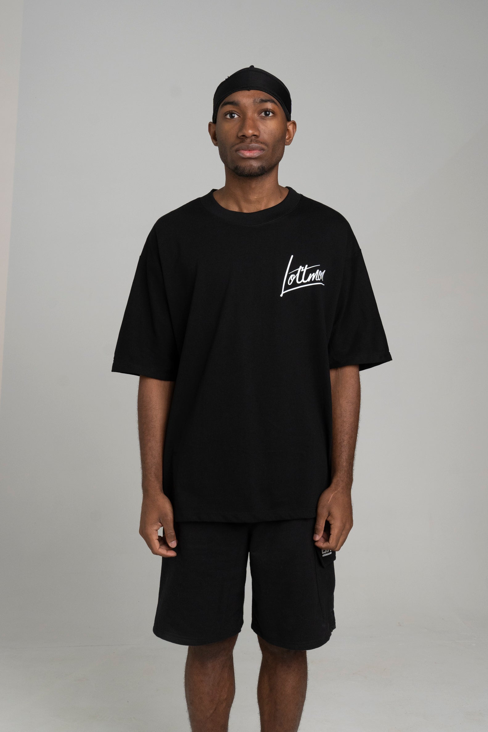 Camiseta Details Oversized Black